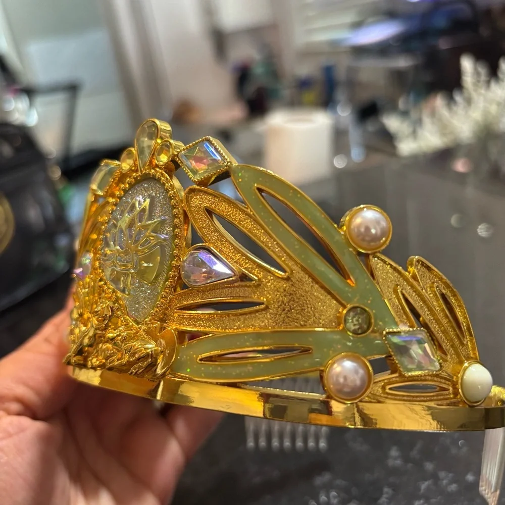Disney’s Princess‎ Tiana Opulent Gold and Green Tiara